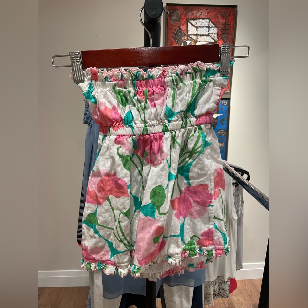 Lilly Pulitzer Summer Off-Shoulders Top Size XS